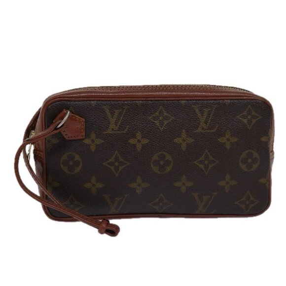 LOUIS VUITTON Monogram Posh Sports Clutch Bag - Picture 1 of 15